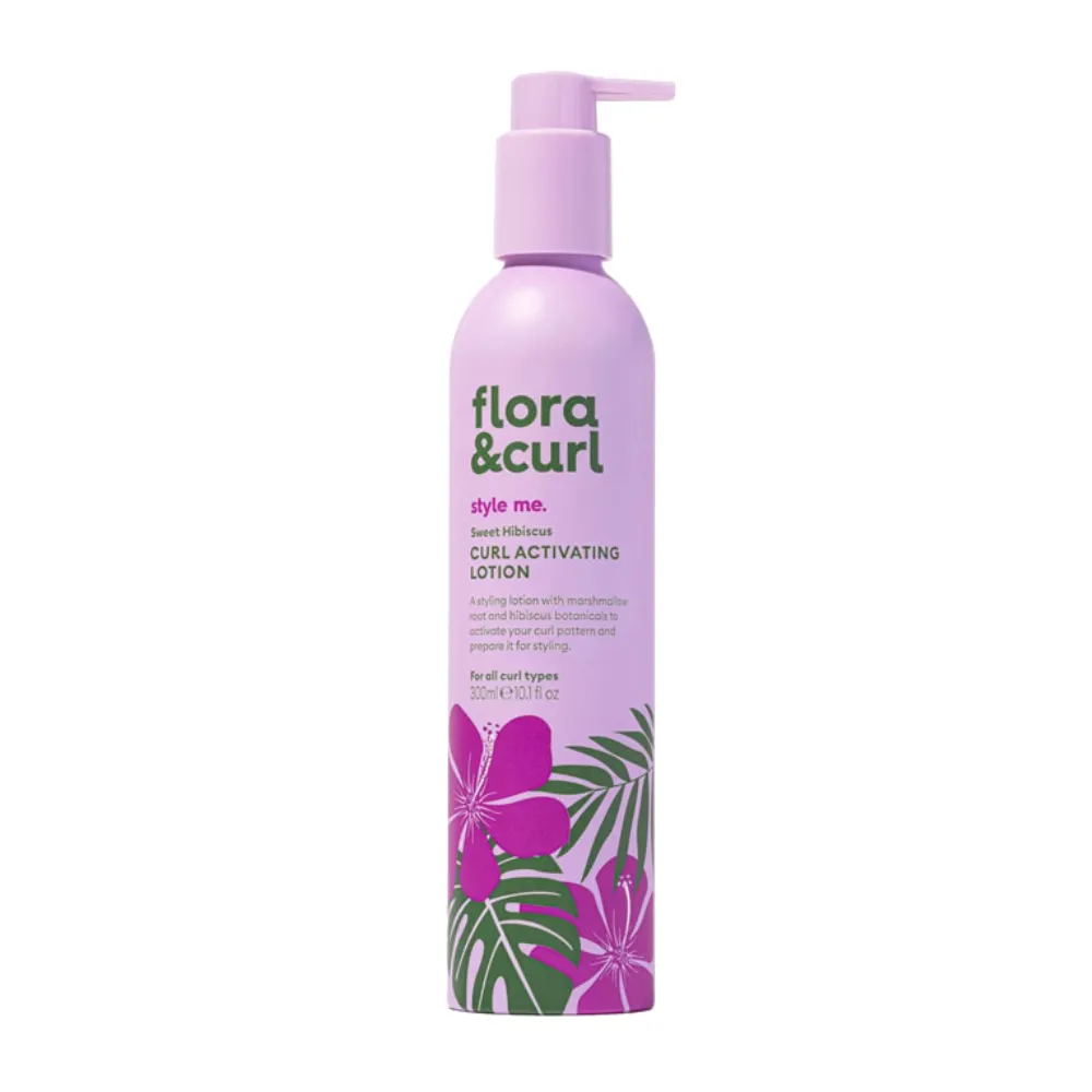 Flora and Curl Sweet Hibiscus Curl Activating Lotion 300ml - Imagen 1